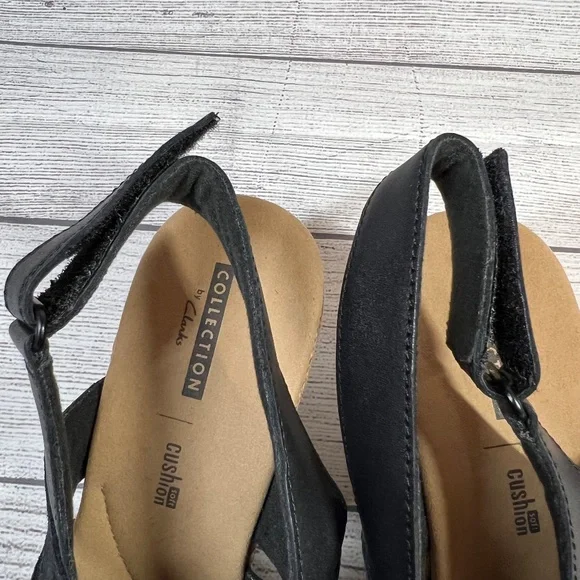 CLARKS WEDGE SANDAL (L13) - Picture 8 of 8